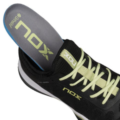Zapato de Padel Nerbo Negro / Lima Suave