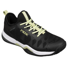 Zapato de Padel Nerbo Negro / Lima Suave
