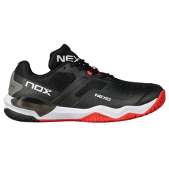 Zapato de Padel Lux Nexo Negro/Rojo Lava