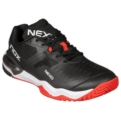 Zapato de Padel Lux Nexo Negro/Rojo Lava