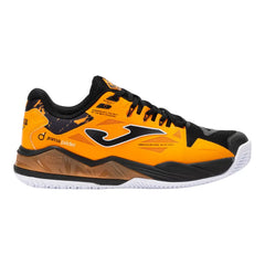 Zapato de Padel Joma Spin Naranja y Negro