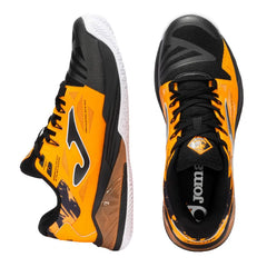 Zapato de Padel Joma Spin Naranja y Negro